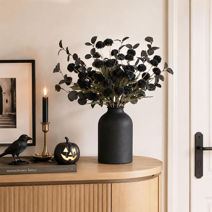 BLOSMON Black Flowers Artificial - Image 8