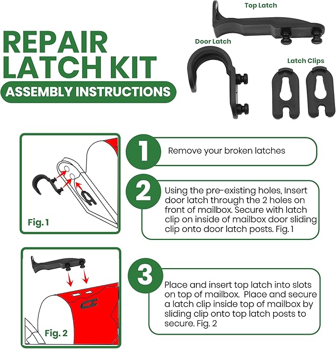 TonGass Mailbox Latch Clips Replacement - Image 4