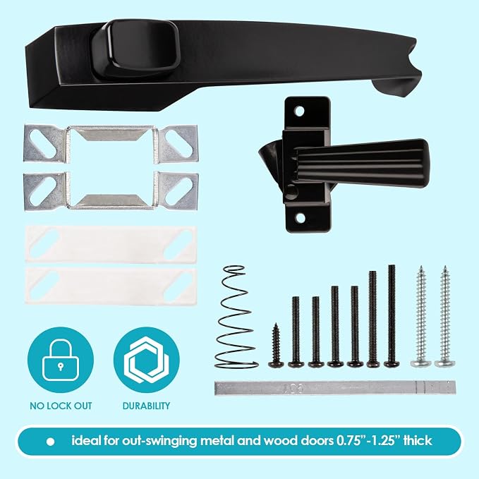 Screen and Storm Door Closer Kit, All in ONE, Closer - Image 4