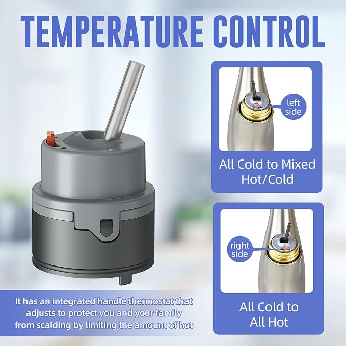 RP50587 Cartridge Replacement for Delta Most DST Single Handle Kitchen and - Image 3
