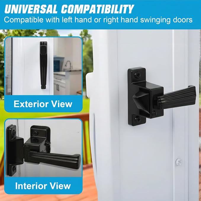 Screen Door Latch Replacement Kit - Image 3