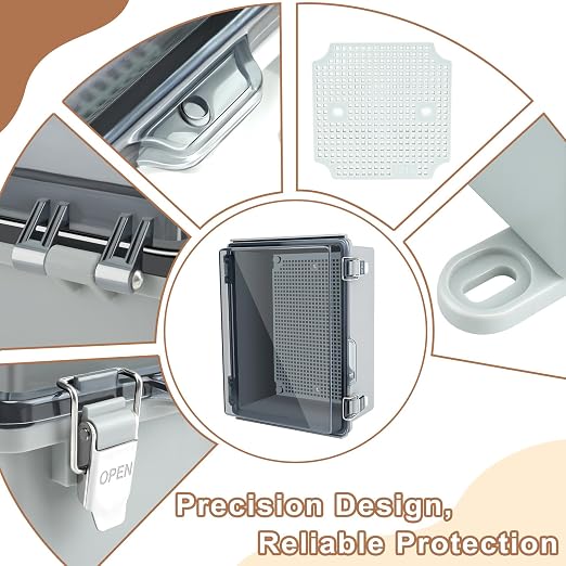 Outdoor Electrical Box Waterproof, Junction Box IP67 ABS Plastic Enclosure | - Image 3