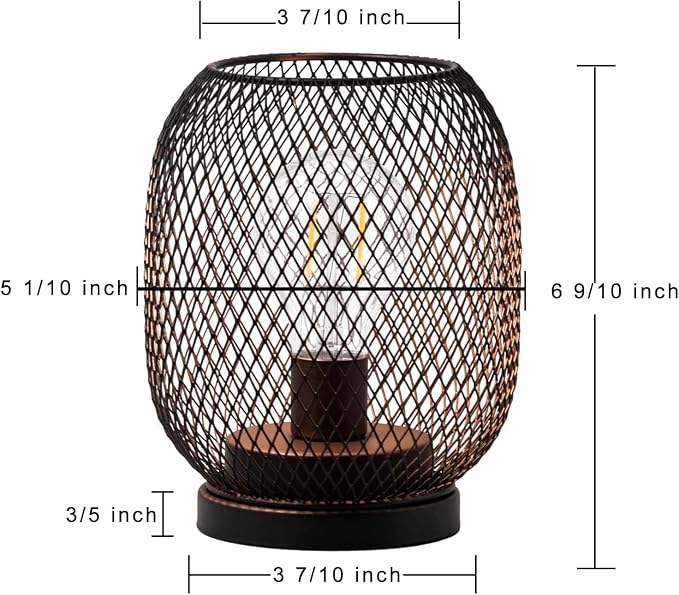 Set of 2 Battery Operated Lamp LED Table Lantern, Events - Image 3