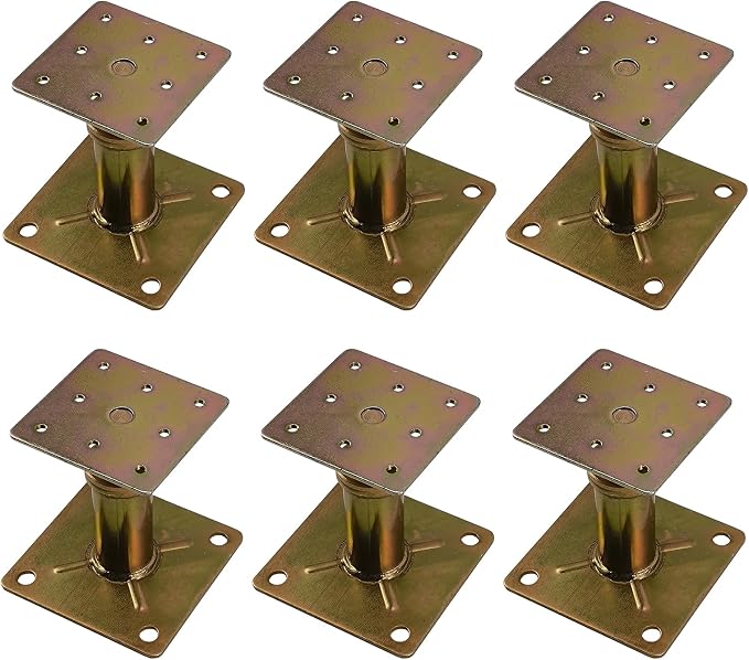 6 Pack House Floor Joist Support Jacks Adjustable 4 1/3"-7" - Image 4