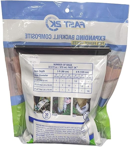 Fast 2K Post Anchor Mix | Expanding Composite Footing Compound - Image 2