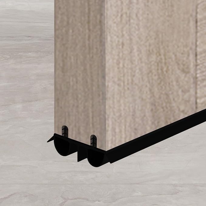 36" Kerf Slide-in Double Bulb Seal Weatherstrip Door Bottom – Durable Seal - Image 2