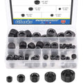 Glarks 60Pcs Carbon Steel 1/8'' 1/4'' 3/8'' 1/2'' 3/4'' NPT Pipe Plug Fitting by Glarks