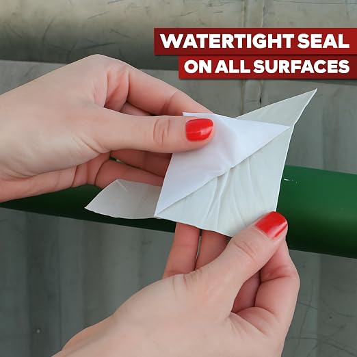 XFasten Super Waterproof Aluminum Butyl Tape, 4-Inch x 16-Foot, Aluminum Foil - Image 10
