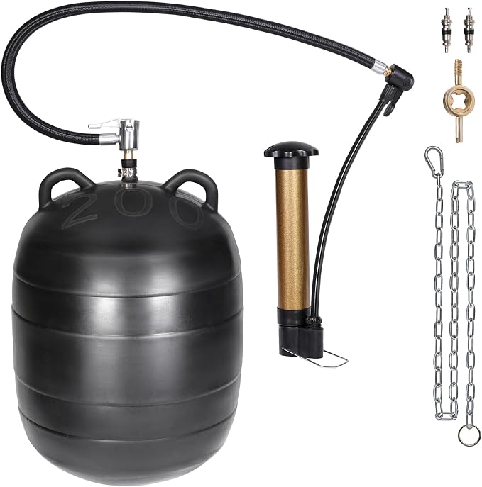 8 Inch Inflatable Pipe Plug Kit by Unknown