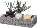 CubesLand Toilet Paper Storage Basket Organizer, Small Wicker Decor Basket | by CubesLand