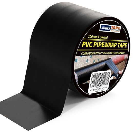 ADHES Corrosion Protection Pipe Tape | PVC Weatherproof Wrap Duct Tape by ADHESTAPEPERSUITOFPERFECTION