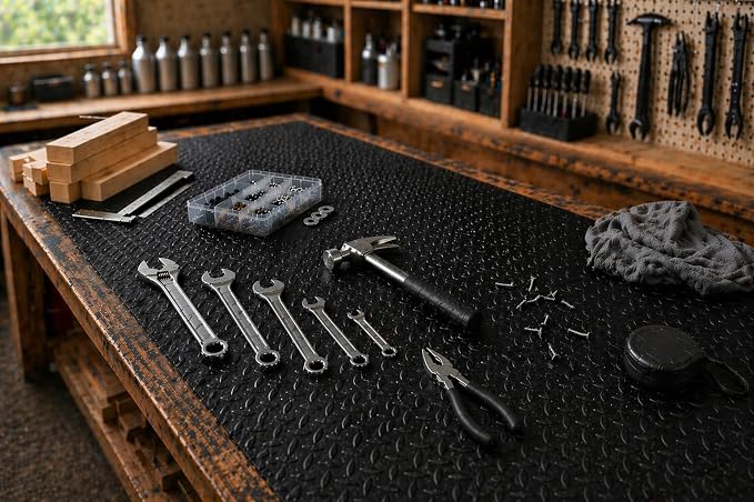Large Workbench Protector Mat 24" x 48", Durable Workbench Mat - Image 5