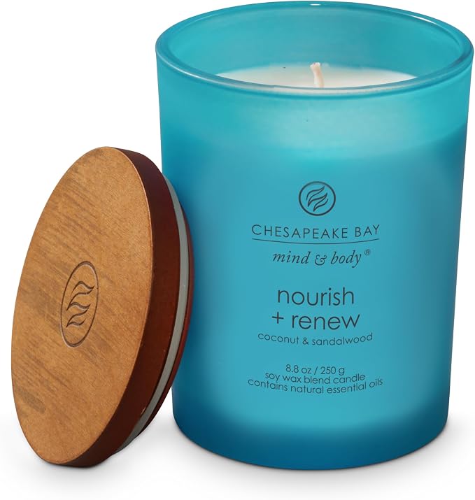 Chesapeake Bay Candle Mind & Body Medium Jar Candle Nourish + Renew - Image 2