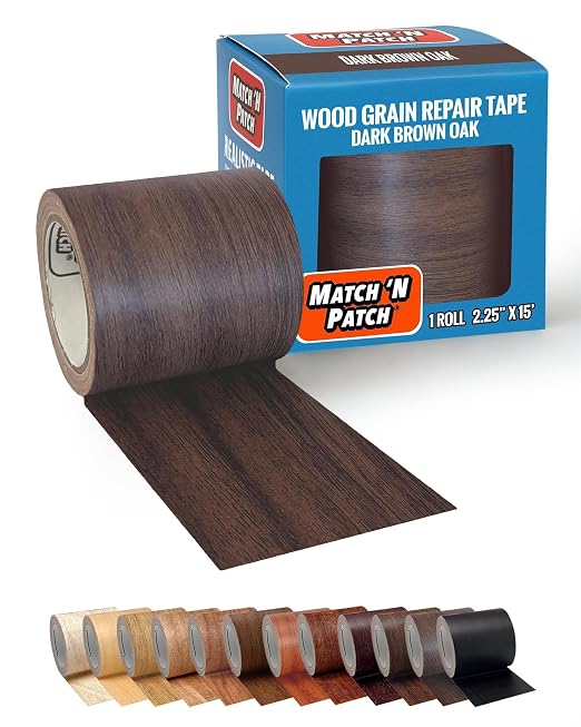 MATCH 'N PATCH Wood Grain Repair Tape by MatchNPatch