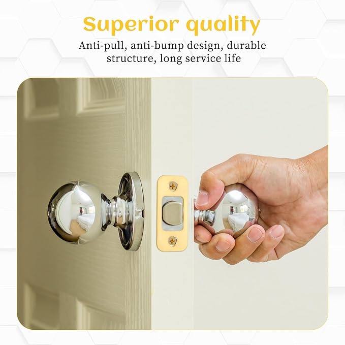 Deadbolt Strike Plate Backplate 1" x 2 1/4" Round Corner Round Corner Heavy Duty - Image 6