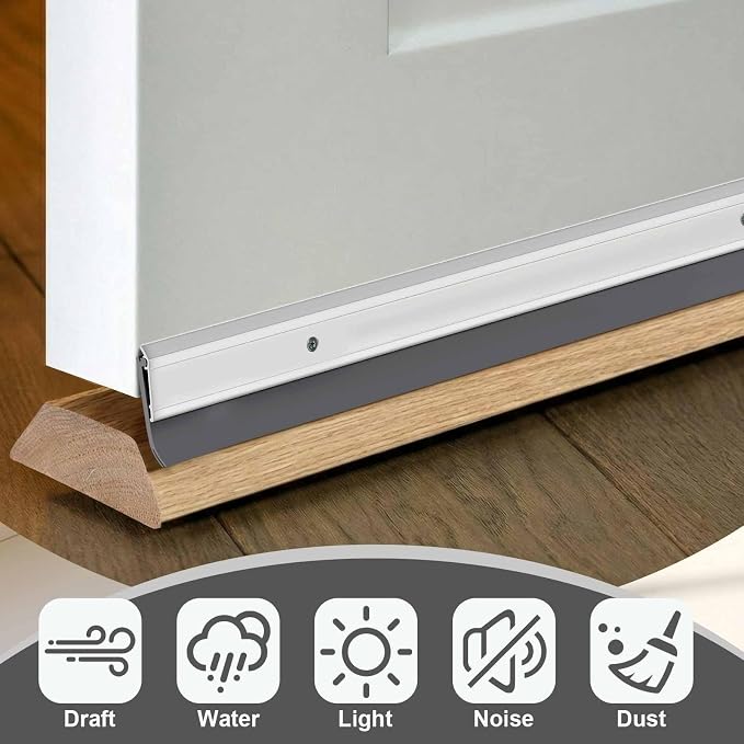 FoldTier 4 Pcs Slotted Door Sweep - Image 4