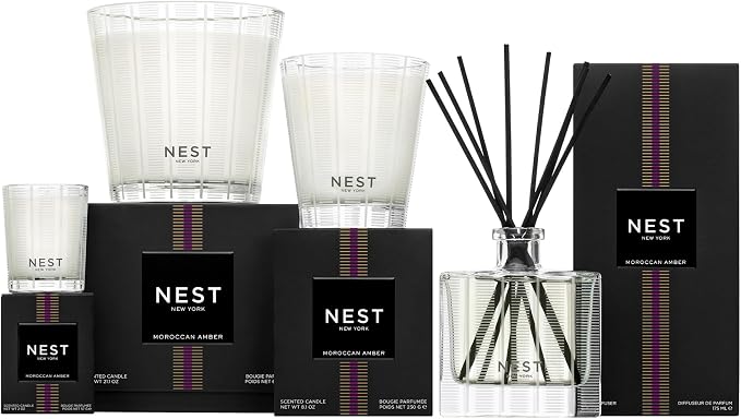 NEST New York Scented 3-Wick Candle, Moroccan Amber - Image 7