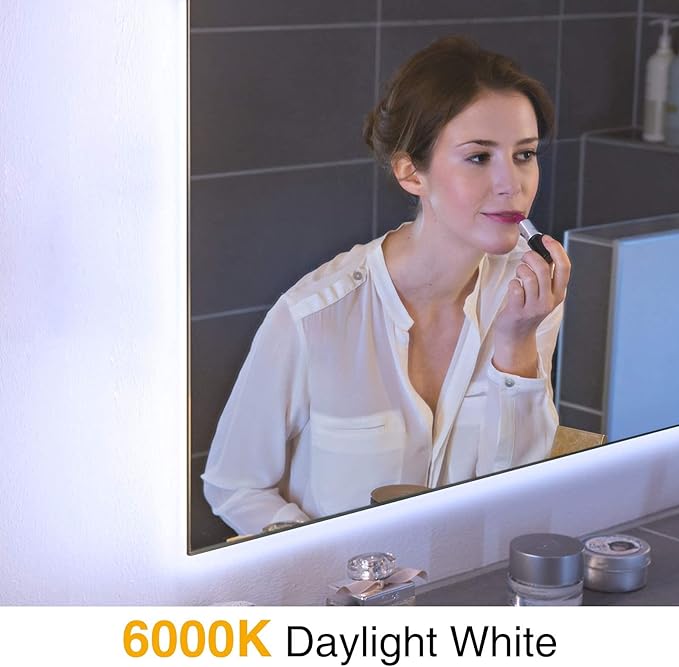 Onforu White LED Strip Lights, 32.8FT 6000K Super Bright Dimmable Tape Light Kit - Image 8