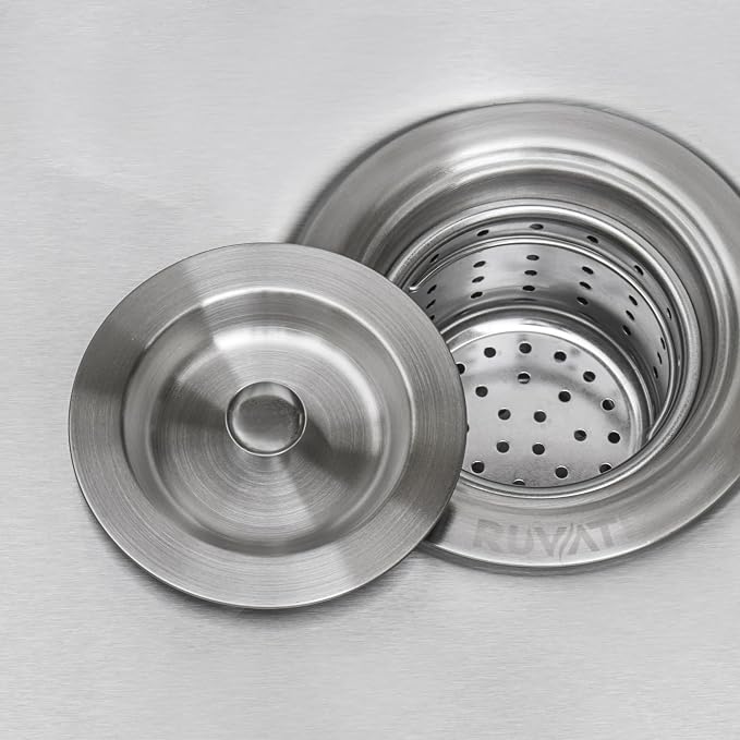 Ruvati Kitchen Sink Basket Strainer Drain Assembly - Image 4