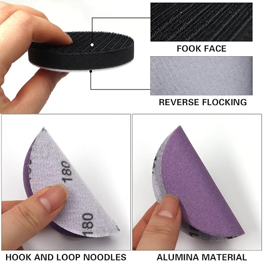 MAXMAN 3" Sanding Discs, 600-5000 Grit Wet/Dry Sandpaper, - Image 5