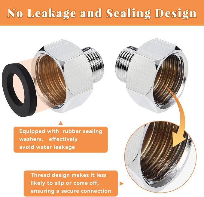 Water Line Adapter, Leak-Proof Connector - Image 3