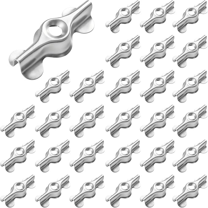 Alloy Steel Flush Clip for Prime-Line Double Wing Flush Clip PL 14843 | 1/16 x by Unknown