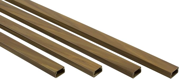 Easylife TV Wire Hider Wall Mounted 16 Feet Brown Cord Cover Kit - Image 2