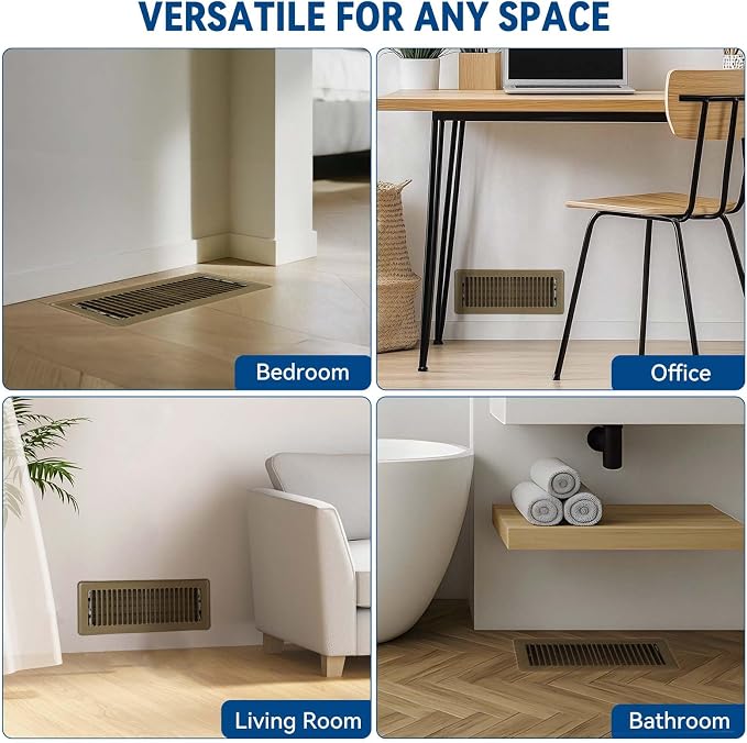 4" x 10" Floor Register Vent Covers 10-Pack - Image 6