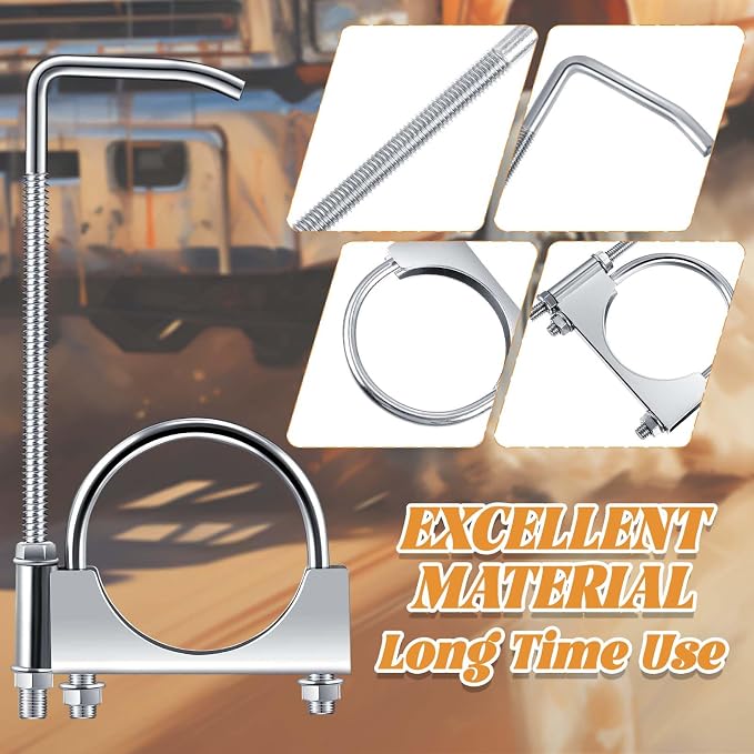 1 Pcs 3 Inch Universal Exhaust Clamp - Image 3