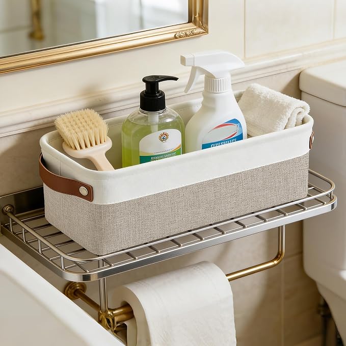 Small Fabric Storage Baskets, Decorative Basket - Image 8