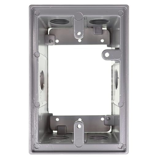 Thomas & Betts IHEF6S2-1 1-Gang Flanged Universal Box Extension Ring - Image 4