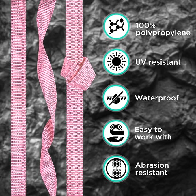 Webbing Strap, 3/4" to 2", 10-50 Yds, EDC gear, backpack repair and pet dog - Image 3