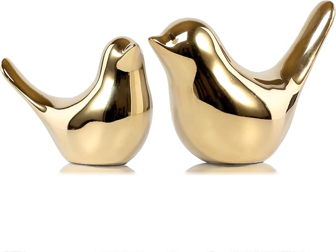 FANTESTICRYAN Small Birds Statues Home Decor, Modern Style, M&L | Ceramic by FANTESTICRYAN