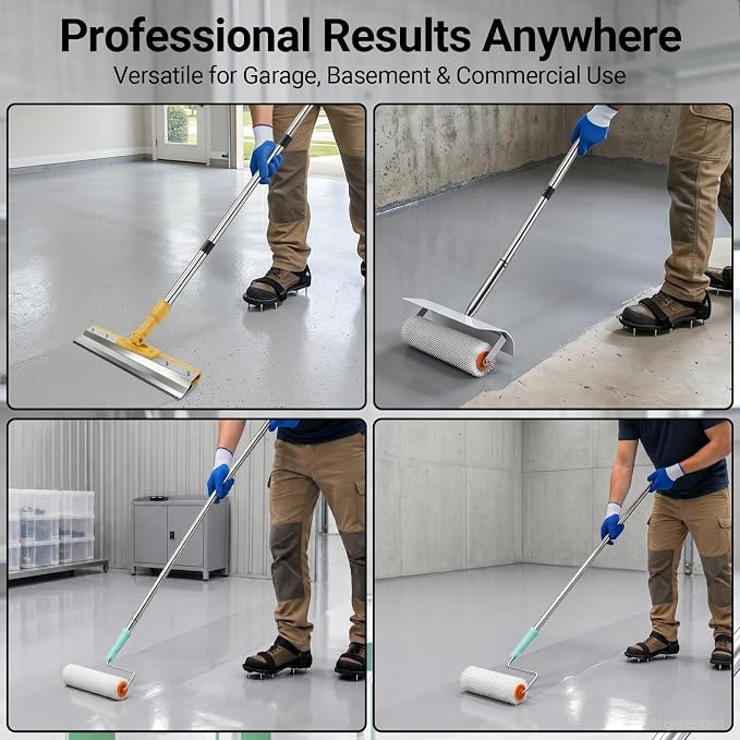 Self Leveling Concrete Epoxy Roller Kit - Image 7