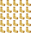 25-Pack 1 Inch PEX 90 Degree Elbow | Brass by SUNGATOR