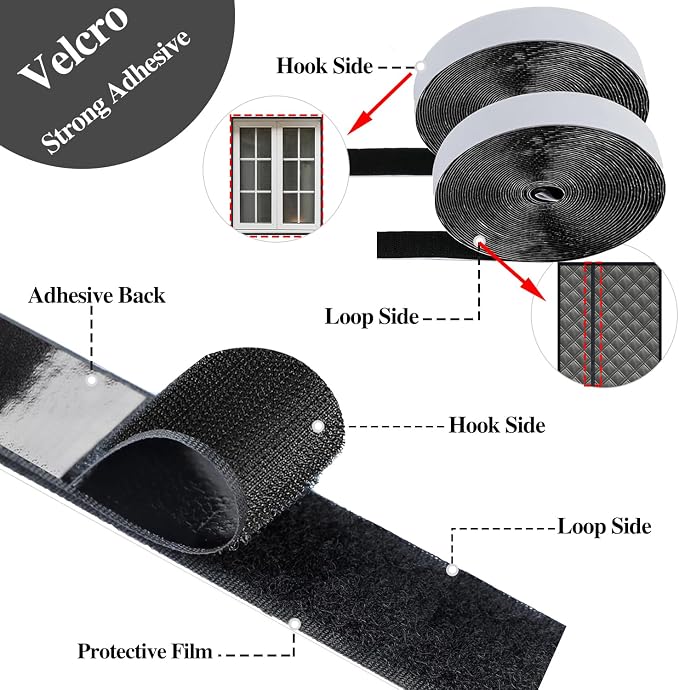 Window Insulation for Winter Draft Dlocker Adjustable Max Up To 59*79" Windows - Image 5