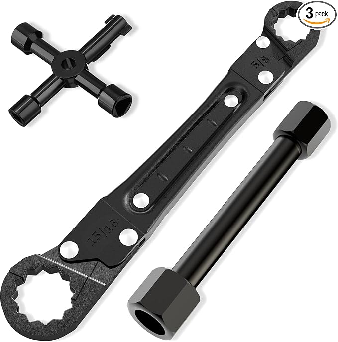 Plumbing Tools Angle Stop Wrench Kit by LAISGOO