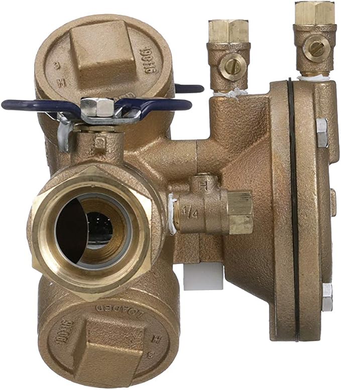 Febco 825Y Bronze RPZ Backflow Preventer 1-1/4" Inlet, NPT Y Pattern - Image 4