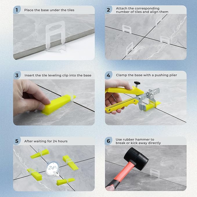 Eunice 1/16 Inch Tile Leveling System - Image 5