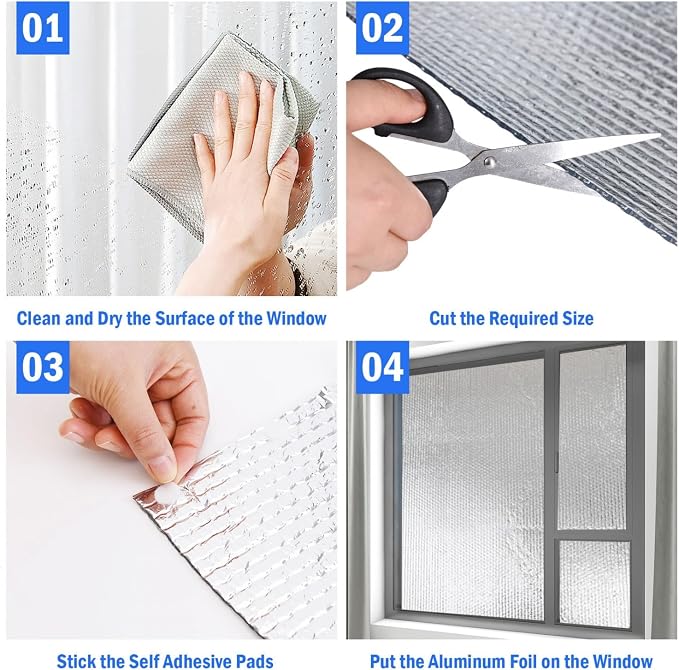 YoleShy Double Reflective Insulation RV Window Insulation - Image 6