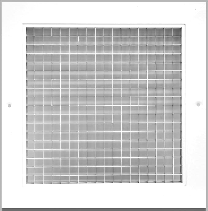 HVAC Premium 12'' x 12'' Cube Core Eggcrate Return Air Grille by HVACPremium