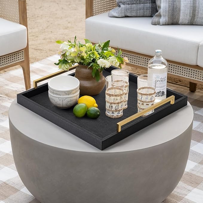 Extra Black Large Serving Tray - Image 6