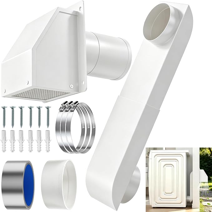 4 Inch Dryer Vent Cover Kit by GTACASS