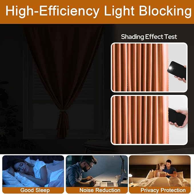 Magic Tape Blackout Curtains - Image 3