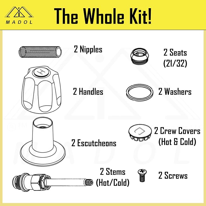 Trim Kit for Price Pfister Compatible – See Sizing for Correct fit- - Image 4