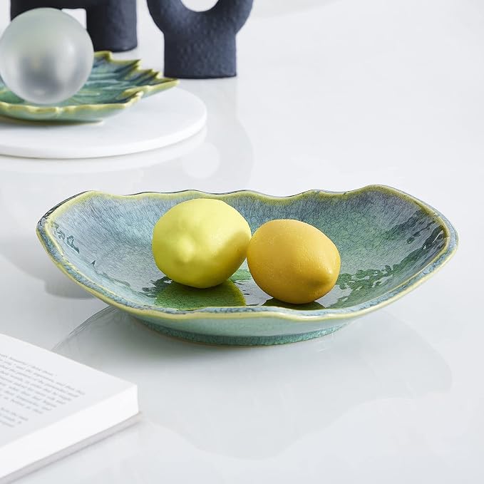 Large Ceramic Decorative Bowl, Modern Coffee Table Decor, Entryway Catchall Key - Image 8