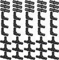 60pcs 1/2" Poly PPSU Barb Crimp PEX Fitting Combo, No Lead | 20pcs Each Elbows by PXZBLG