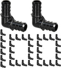 100pcs 1/2" Poly PPSU Barb Crimp PEX Elbow Fittings, No Lead | by PXZBLG