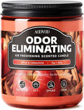 AOOVOO Apple Cinnamon Odor Eliminating Candle - 9 oz Fall Candles by AOOVOO