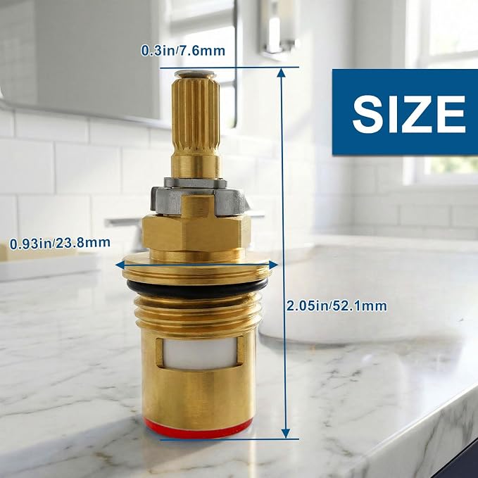 Ceramic Valve Cartridge Compatible - Image 2